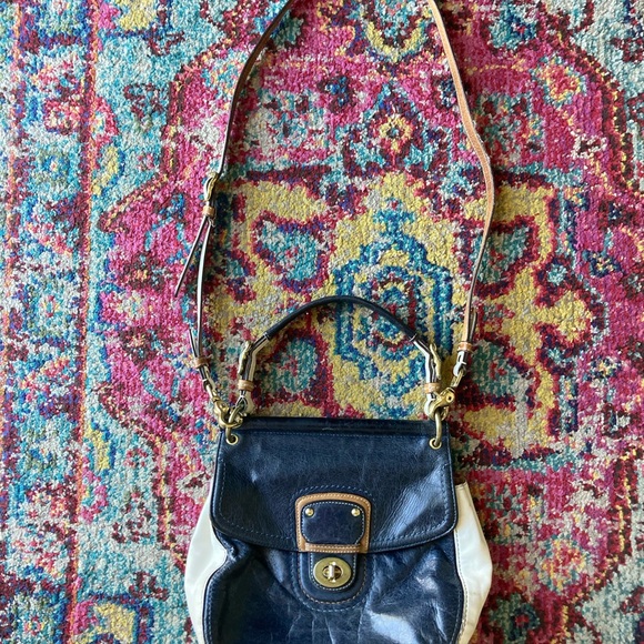 Vintage Coach 70th Anniversary Nautical Leather Crossbody Bag - Picture 7 of 16